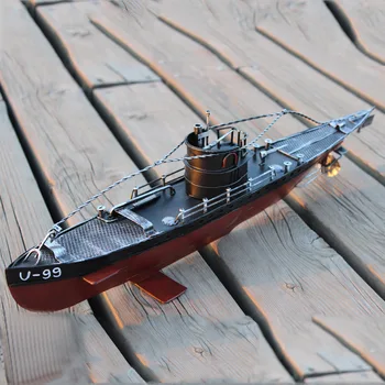 

Military Submarine Model Diecast Iron Crafts Marine Military Submarine Battleship Model Creative Gifts Toys for Children Adults