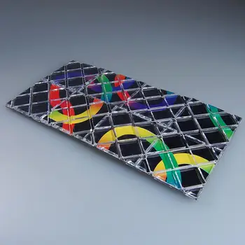 

GloryStar LingAo Mini 8 Panels 3 Rings Black Magic Folding Puzzle Cube Twisty