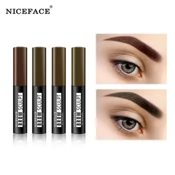 

4 Colors Eyebrow Gel Waterproof Tint Makeup Brush Set Brown Enhancer Eye Brow Dye Cream Make Up Paint Cosmetics TSLM1