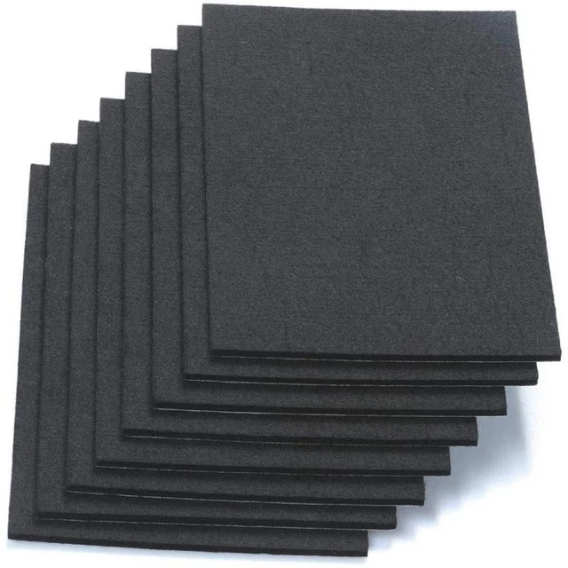 50 x Felt Pads For Floor Protection Furniture Chair Feet Noise Reduction  Buffer