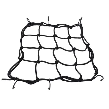 

Universal Bungee Cargo Net Motorbike Helmet Mesh Storage Motorcycle Helmet Bungee Luggage Hold Down Storage Cargo Organiser Net