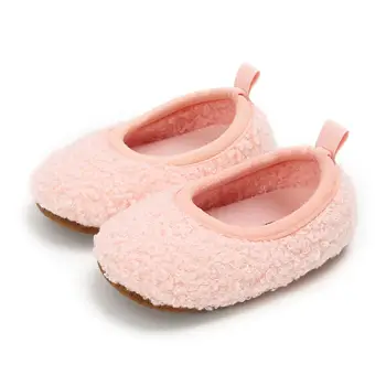 

Spring Autumn Baby Girls Shoes Infant Toddler Princess Solid Prewalkers Crib Babe First Walkers Newborn Shoes