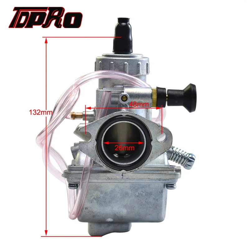 TDPRO 26 мм гоночный карбюратор Carby для 125cc 140cc 150cc Lifan YX Zongshen датчик давления мотоцикл для езды по бездорожью Stomp Thumpstar Braaap Atomic DHZ SSR