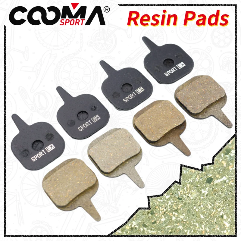 4 Pairs, N11.11 Bicycle Disc Brake Pads For Io Caliper, For Marida