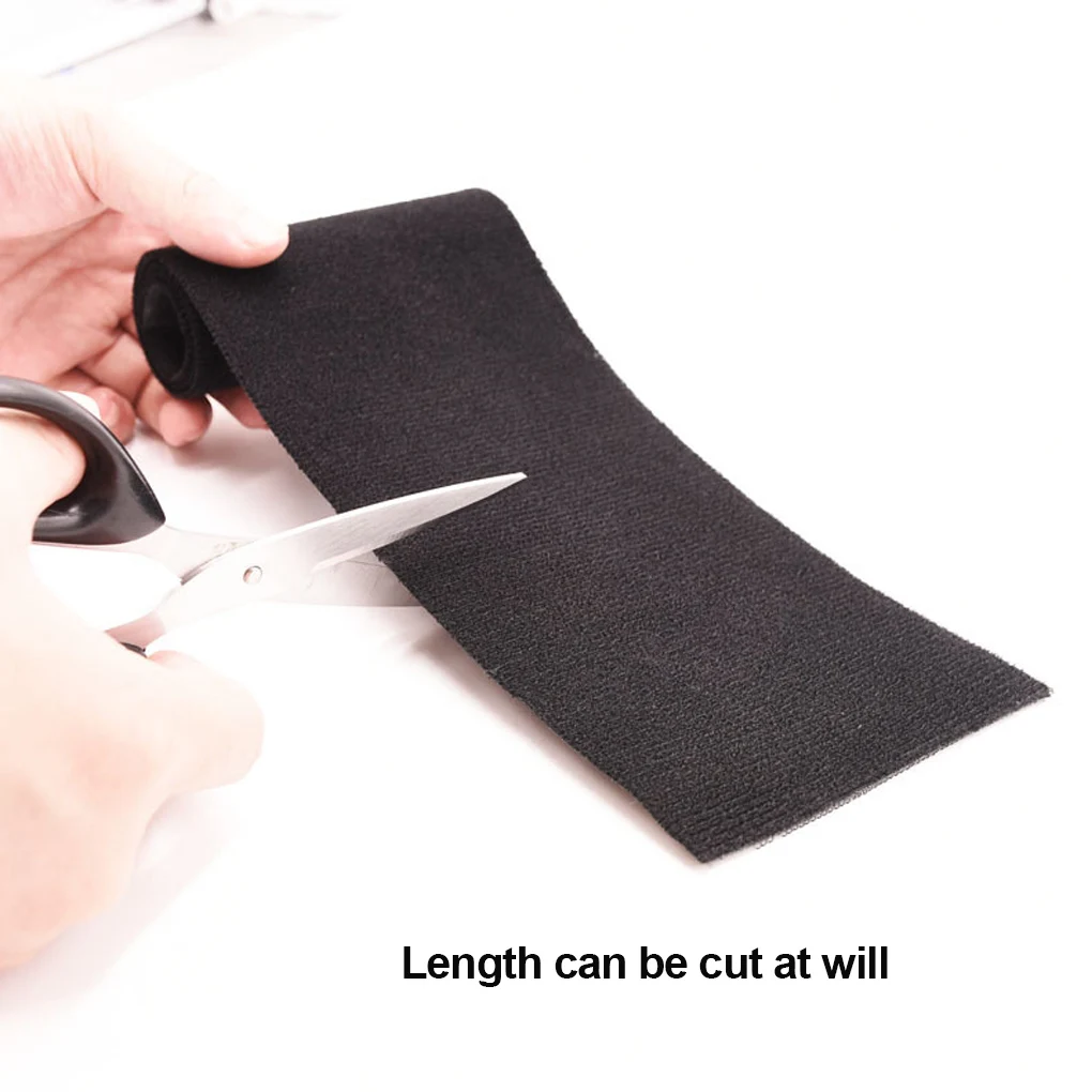 1/3 Meters Cable Cover Nylon Sticky Wire Protector Floor Blanket Reusable Management Cord Tube For Floor Carpet Trunk Desk cable organizer