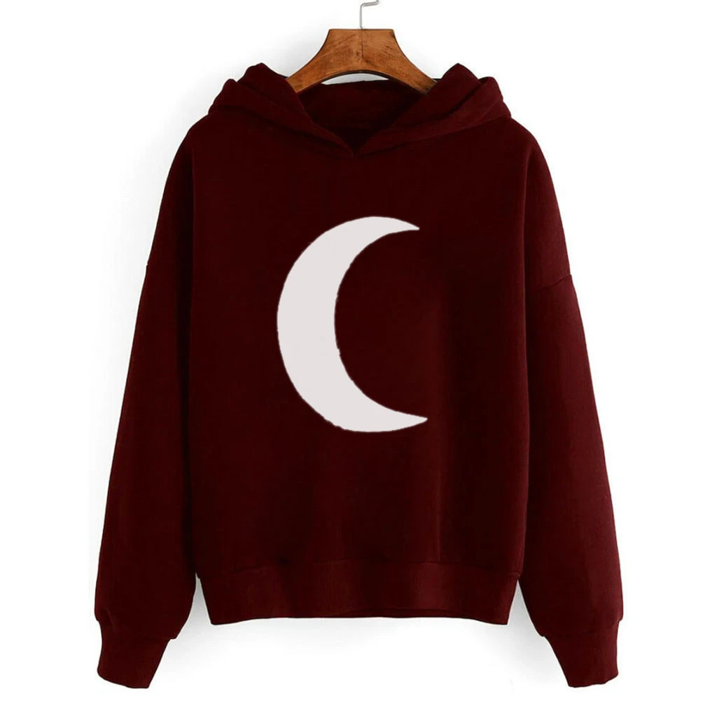 Hoodies Women Sweatshirts Large Size Leisure Printed Long Sleeve Casual Pullover Clothes Soft Cotton Korean Style Ladies 820