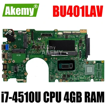 

BU401LAV Motherboard I7-4650U/i7-4510U CPU 4GB RAM For Asus BU401L BU401LG BU401LA BU401LAV Notebook notebook motherboard