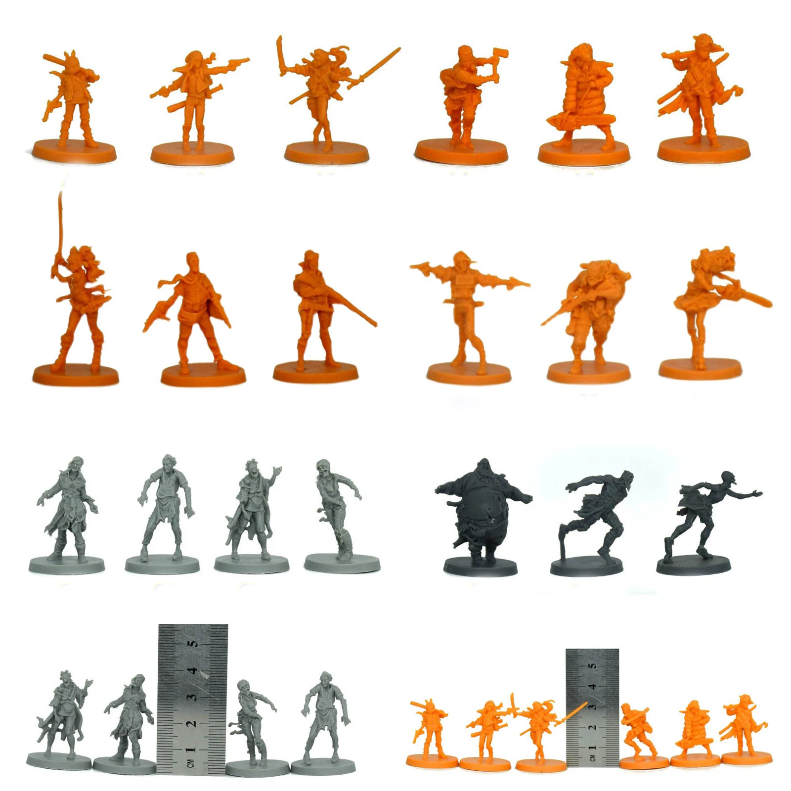 Настольная игра TRPG miniatures зомби 12 выживших Джош Лили Лу один фигурка монстра