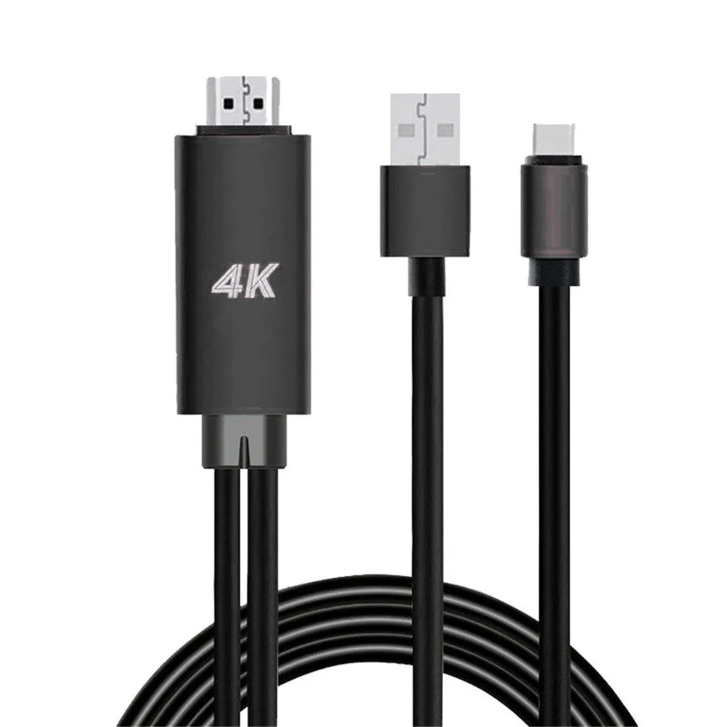 Тип C к HDMI HD tv AV Кабель-адаптер тип-c к HDMI 4K кабель HD tv Цифровой AV адаптер для samsung Note 10 10+ Plus G20