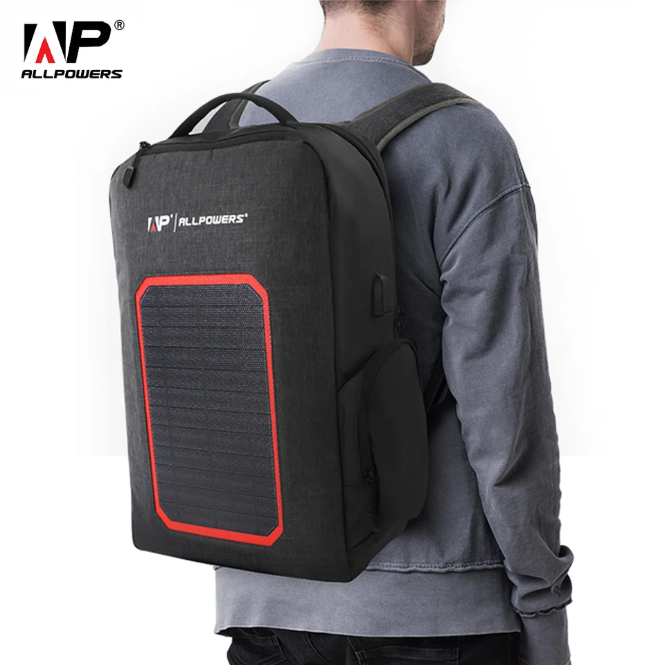 backpack with cell phone charger