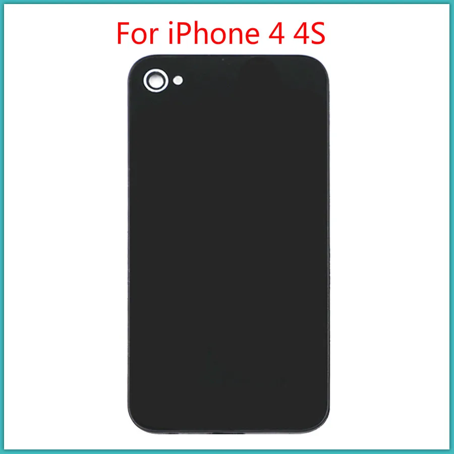 Протестировано Высокое качество для Iphone 4 4s задняя крышка батарейного отсека стекло+ Задняя рама шасси
