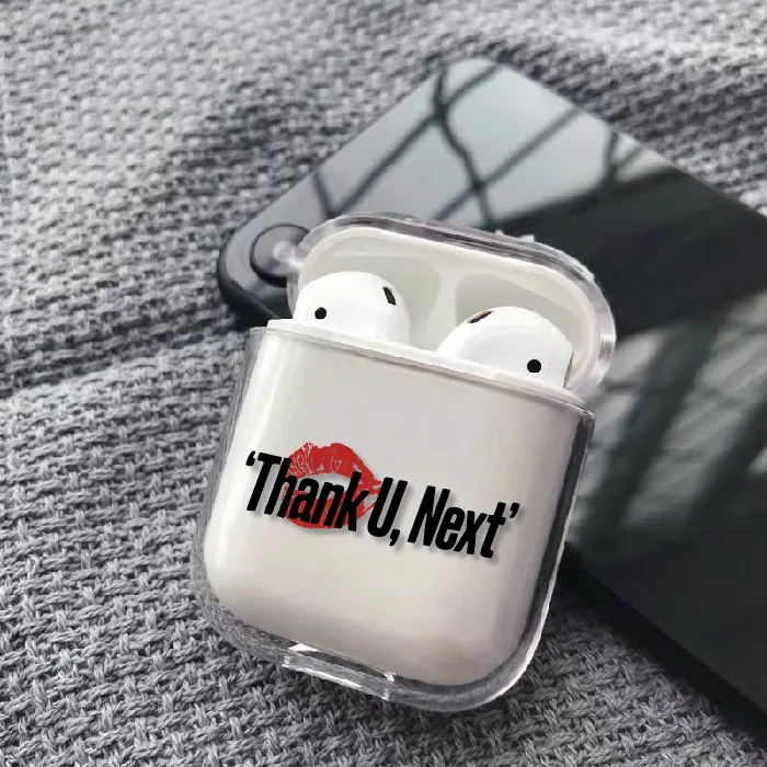 Чехол для наушников Travis Scott Ariana Grande Billie Eilish KPop для Apple iPhone, зарядная коробка для AirPods Pro, жесткий защитный чехол - Цвет: 23