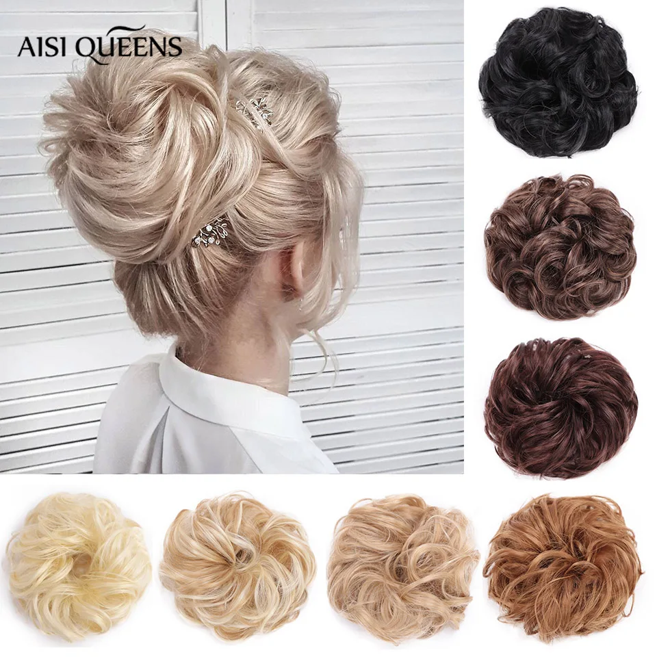 Синтетические шиньоны эластичная резинка для волос наращивание лента конского