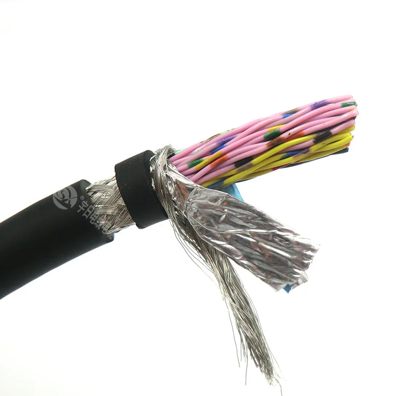 Гибкий кабель управления IO 50 ядер 0 08 мм² 28 AWG экранированная витая пара проводов с