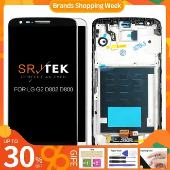 

Original 5.2 '' LCD for LG G2 D802 Display Touch Screen Digitizer Assembly Display for LG G2 D802 LCD D800 D801 D805 D803 VS980