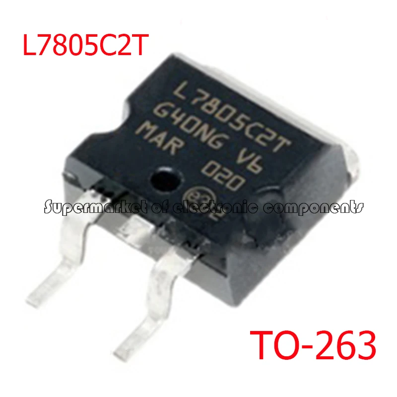 10 шт. L7805 LM7805 трехклеммный регулятор 1.5A/5 V TO-263 оригинальный продукт | Электронные
