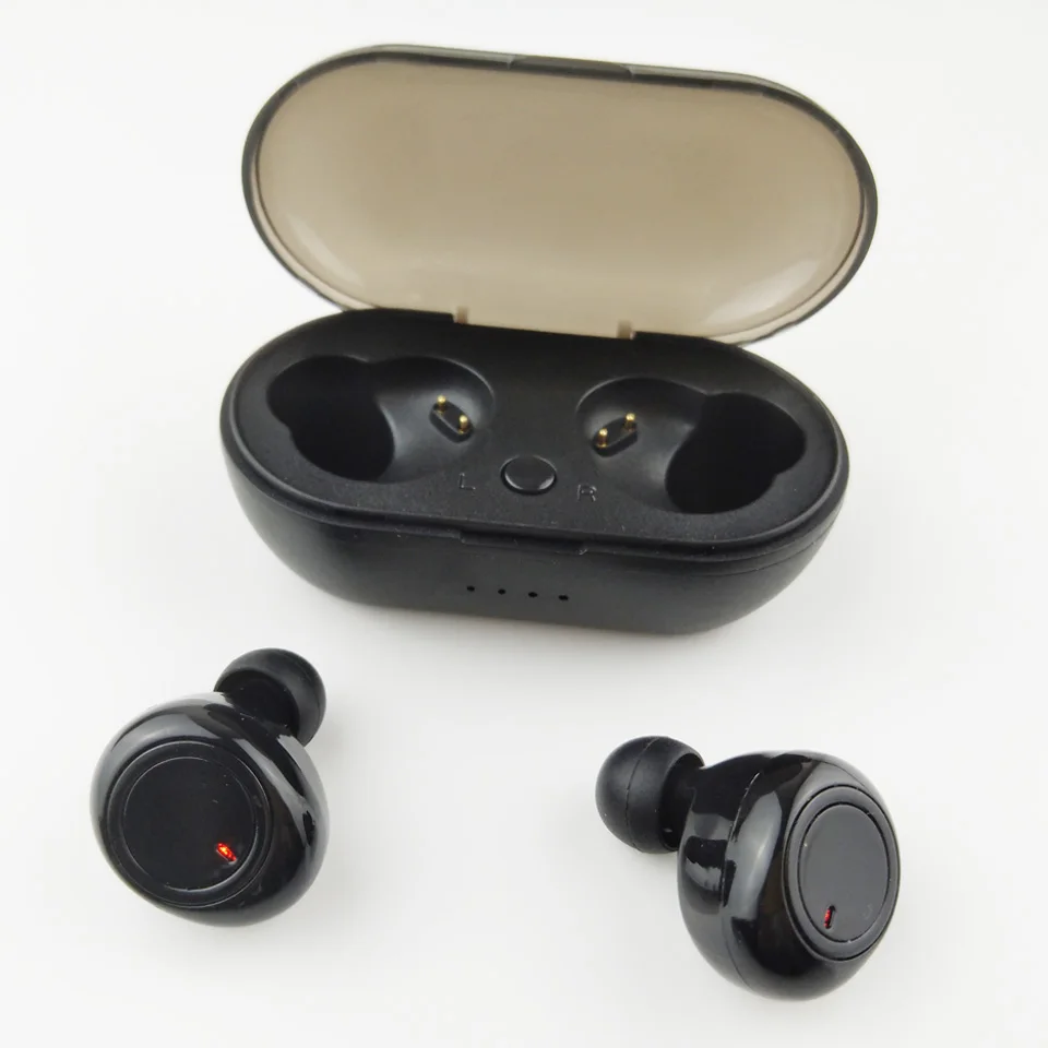 

TWS2 100% new Headphones Earphones 5.0 Sports Earbuds with Charger Case Wireless Earphone for Mobile Phone