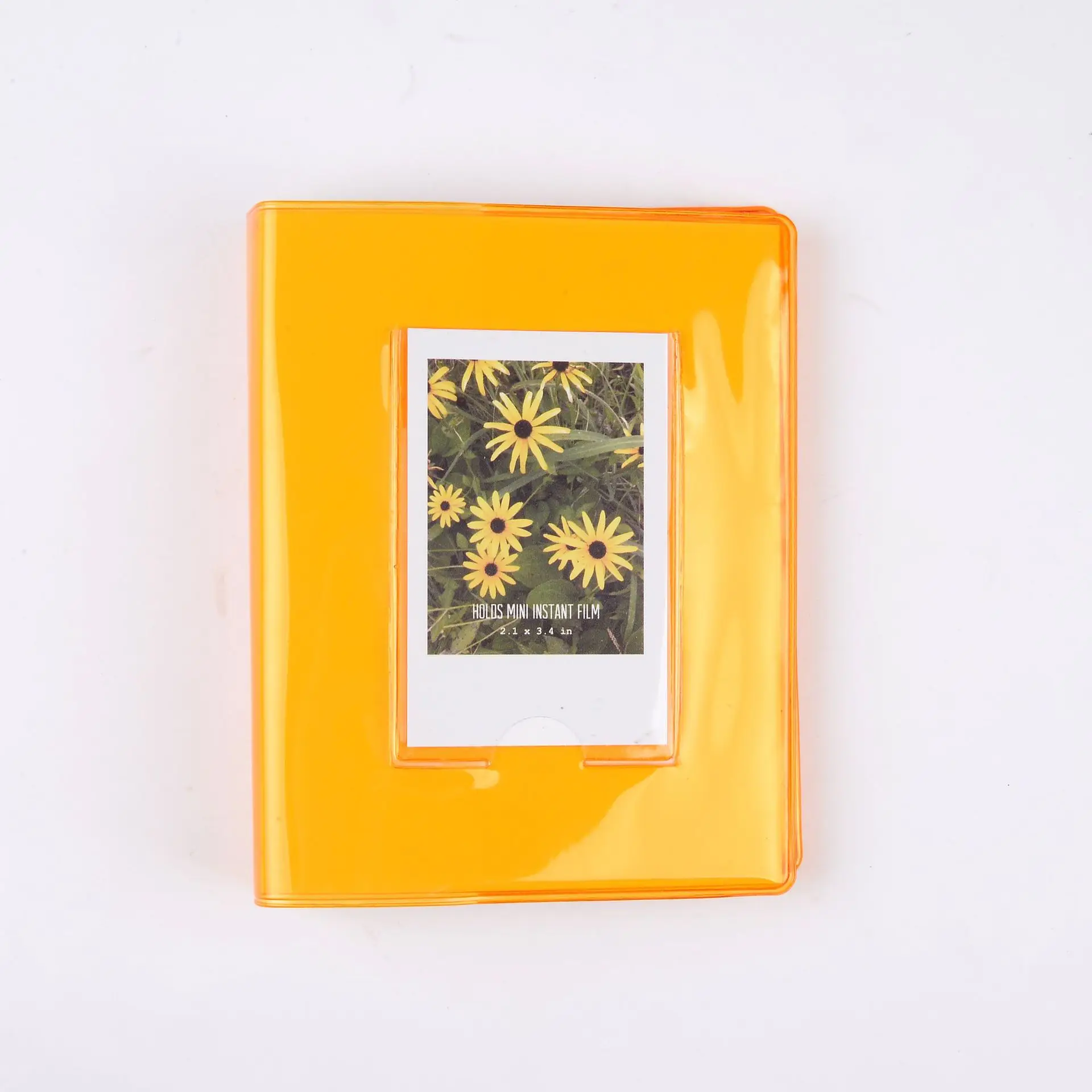 64 кармана 3 дюйма карамельный цвет Instax Мини Фотоальбом книга для Fujifilm Instax Mini 9 8 7s 90 70 25 пленка бумажная имя держатель для карт