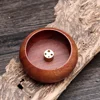 Buddha Furnace Yin Yang Wood Pentagram Home Durable Aromatic Incense Cone Plate Ash Catcher Burner Stick Holder Practical Round ► Photo 3/6