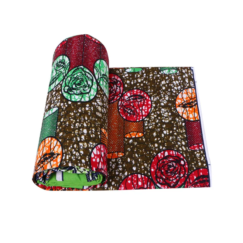 African Cotton Print Fabric Pagnes Africain Real Dutch Wax High Quality African Fabric