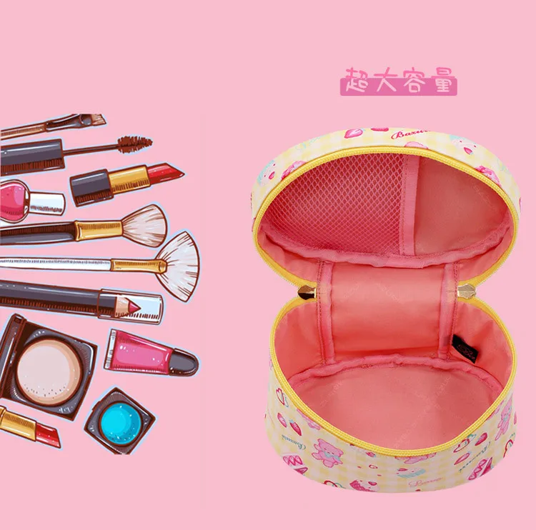 Japanese Style Origional Cosmetic Bag Multi-functional Waterproof Large Capacity Portable Cosmetic Case Wash Bag Cosmetics Stora