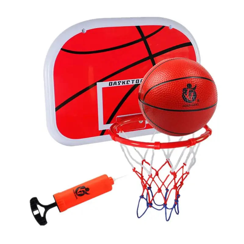 

1set /3pcs Basketball Toy Indoor Hanging Free Punch Basketball Toy Set Basketball Rack Basketball Shooting Toy for Children Kids