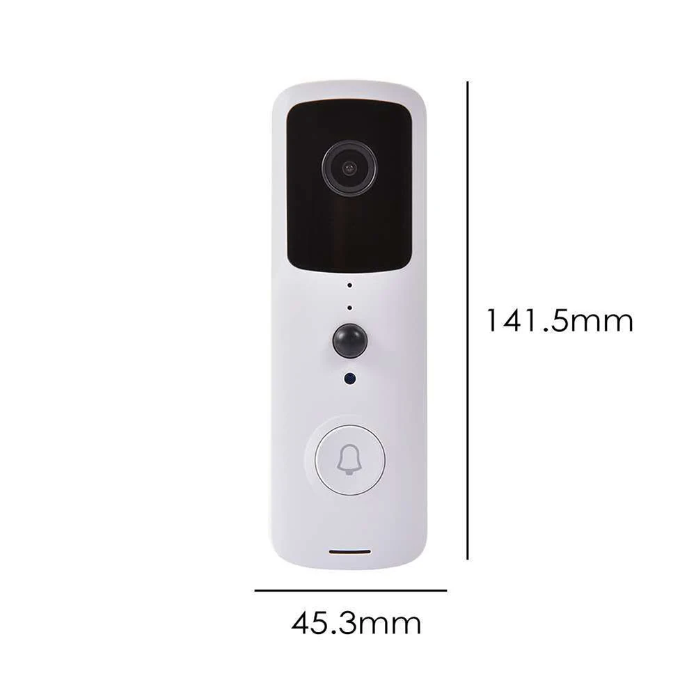 V30 Smart Video Doorbell 1080P HD WiFi Wireless Doorbell Home Security Camera Outdoor Video Intercom Night Vision Door Bell