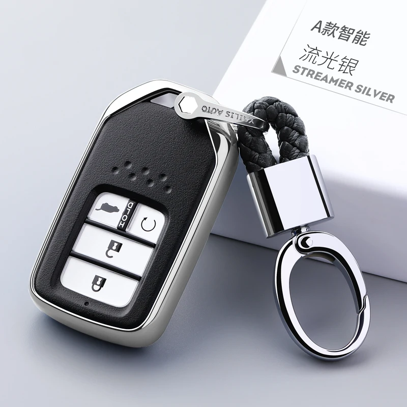 Модный автомобильный Стильный мягкий чехол для ключей из ТПУ для Honda hr-v Civic Accord 2003-2007 Cr-v Freed Pilot брелок
