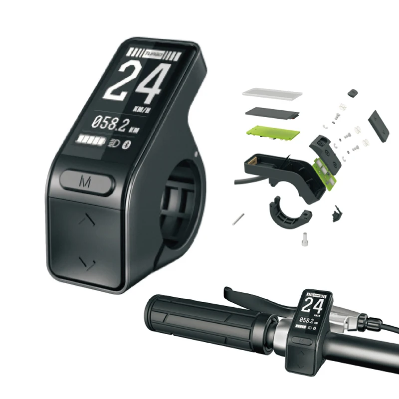 

Octagon mid-mounted motor intelligent mini display SW102 BBS01 BBS02 BBSHD is easy to carry and adapt to outdoor cycling