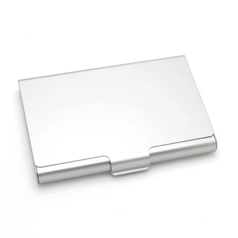 Wallet Card Holder Card Holder Credit Card Holder Business Card Holder Creative Business Card Case Stainless Steel Aluminum Holder Metal Box Cover Credit Men