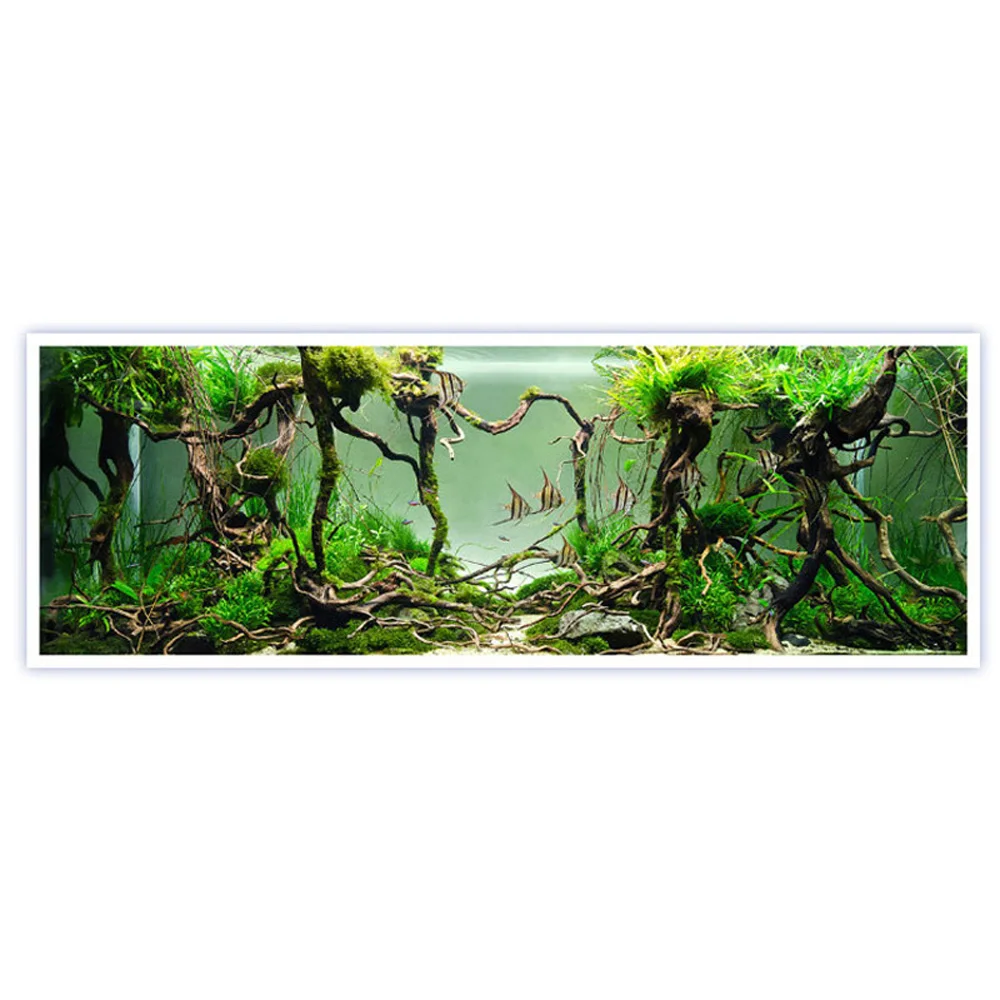 Садок для рыбы, натуральное дерево ствол дерева для декорирования аквариума декор