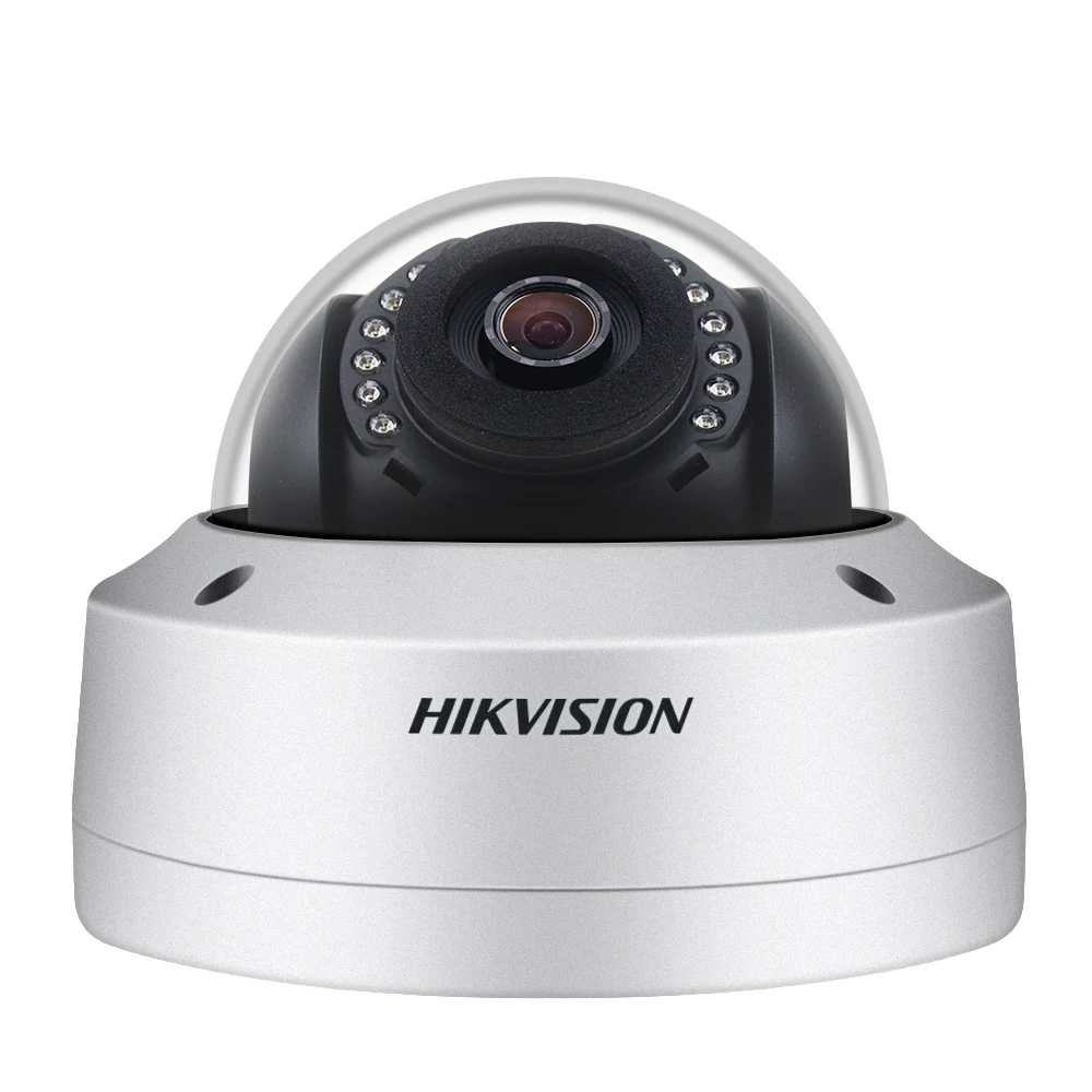 Hikvision DS-2CD1143G0-I POE камера видеонаблюдения 4MP ИК Сетевая купольная камера 30 м IR IP67 IK10 H.265+ слот для карты SD