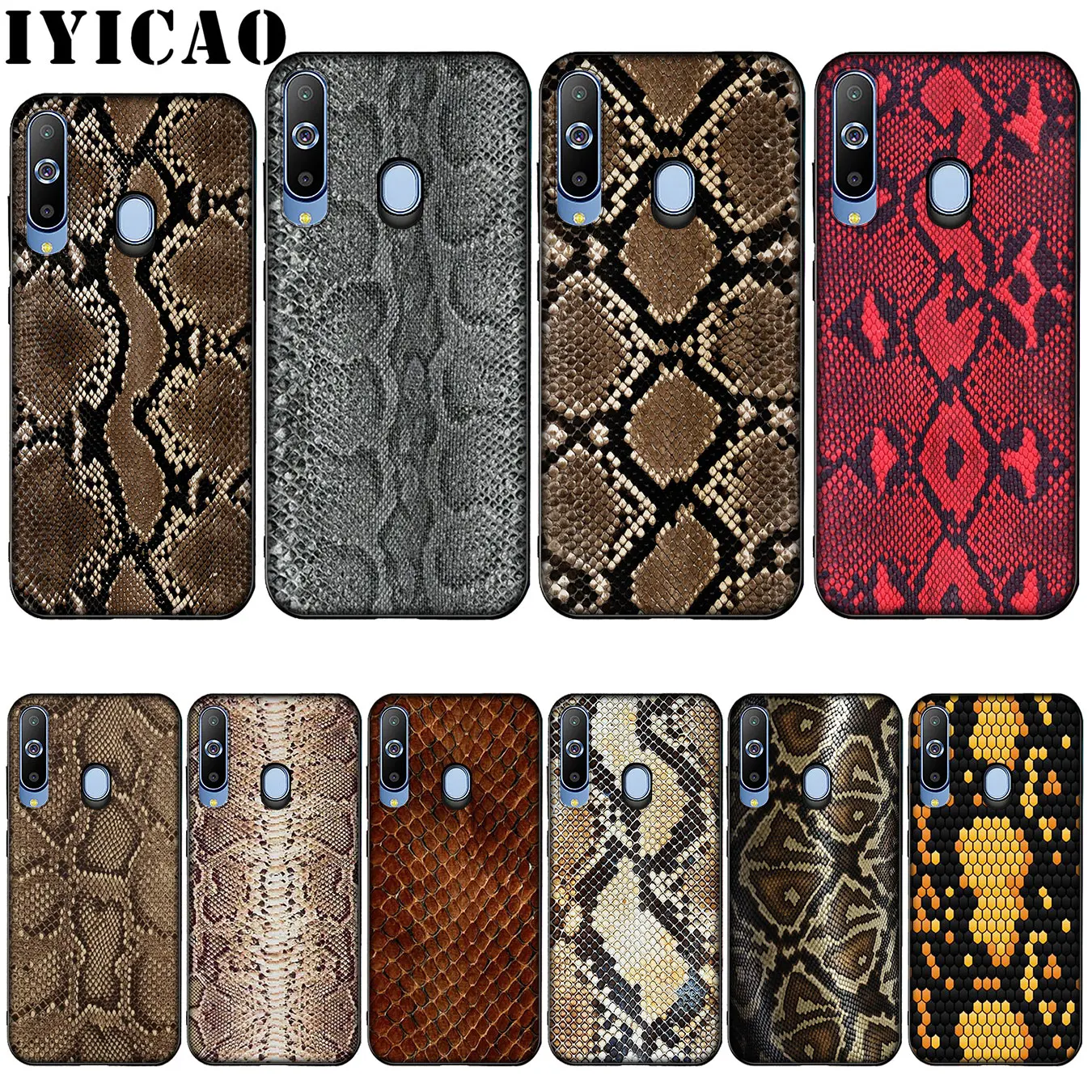 

Snake Skin DIY Printing Drawing Soft Silicone Cover for Samsung Galaxy Note 10 Plus A50s A40s A30s A20s A10s Case