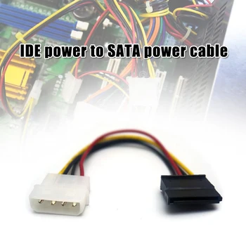 

IDE 4-Pin Male To Serial ATA SATA 15-Pin Female Power Adapter Cable B99