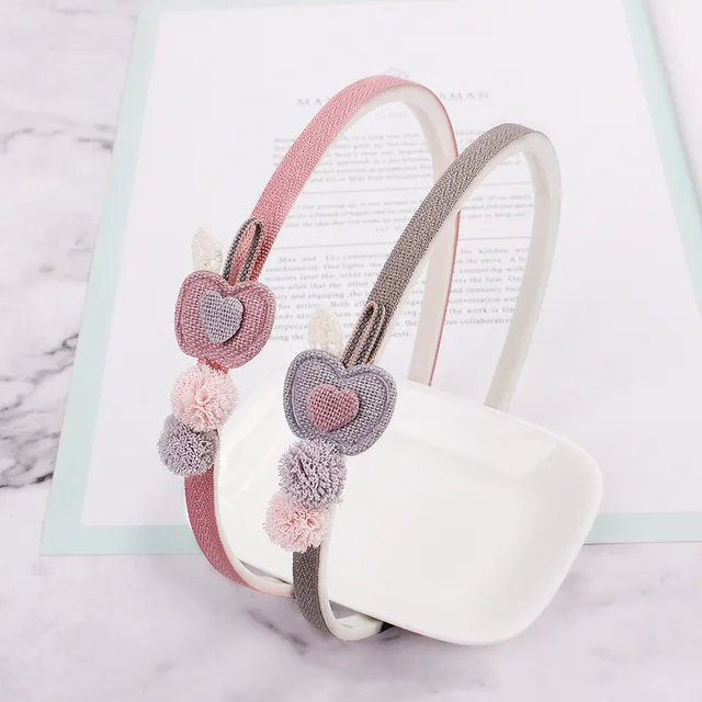 1Pcs Imitation Gauze Bowtie Hairband Cute Kids Cartoon Girls Hair Hoop Headband Headwear Lace Hair Accessories Kid Gifts 1 pc random E