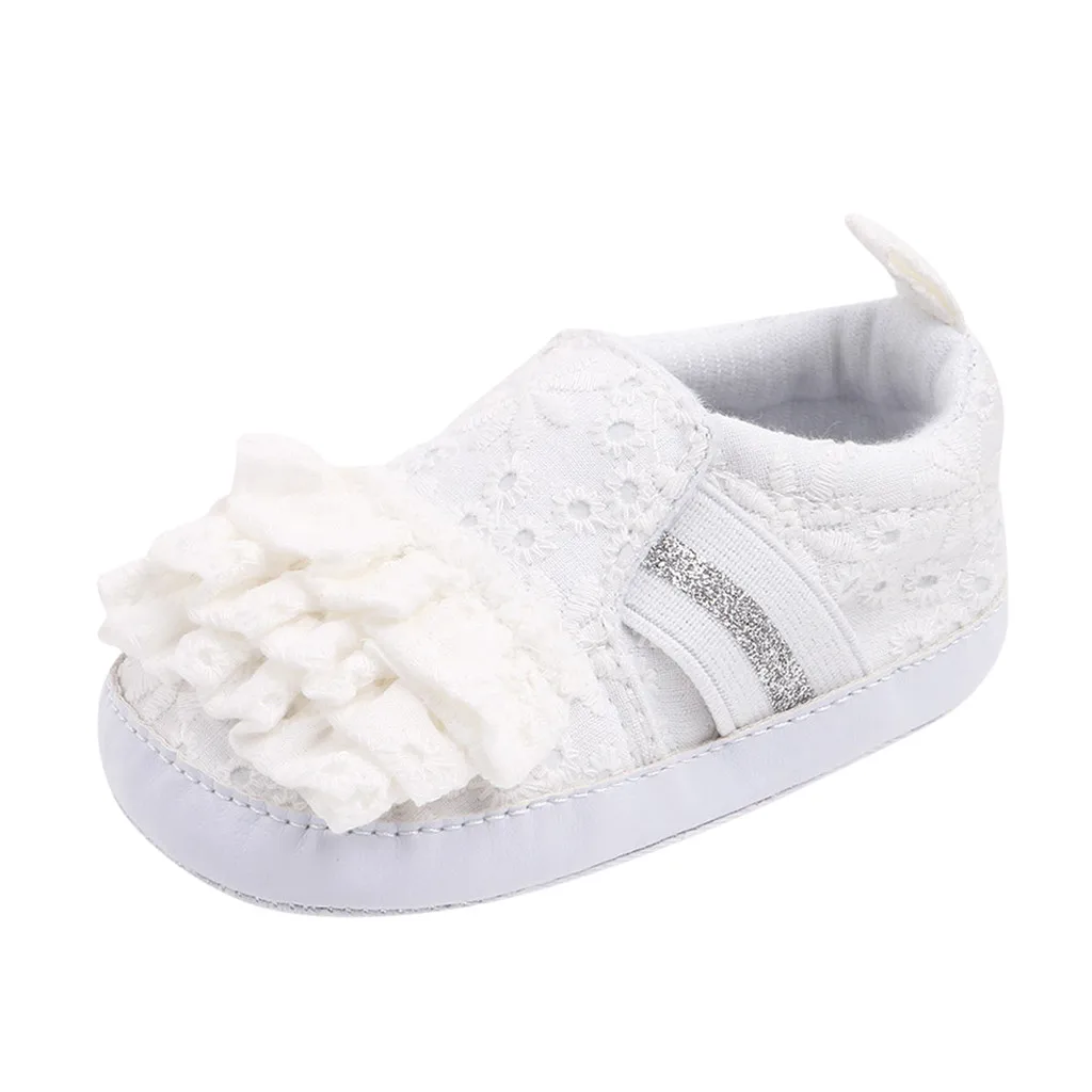 Обувь для новорожденных мальчиков и девочек; обувь для малышей; обувь для новорожденных девочек и мальчиков; обувь для первых шагов; пинетки - Цвет: Белый