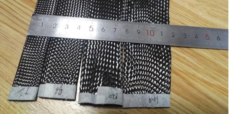 3K углеродный тканый рукав 72/120/144 шпиндель на выбор