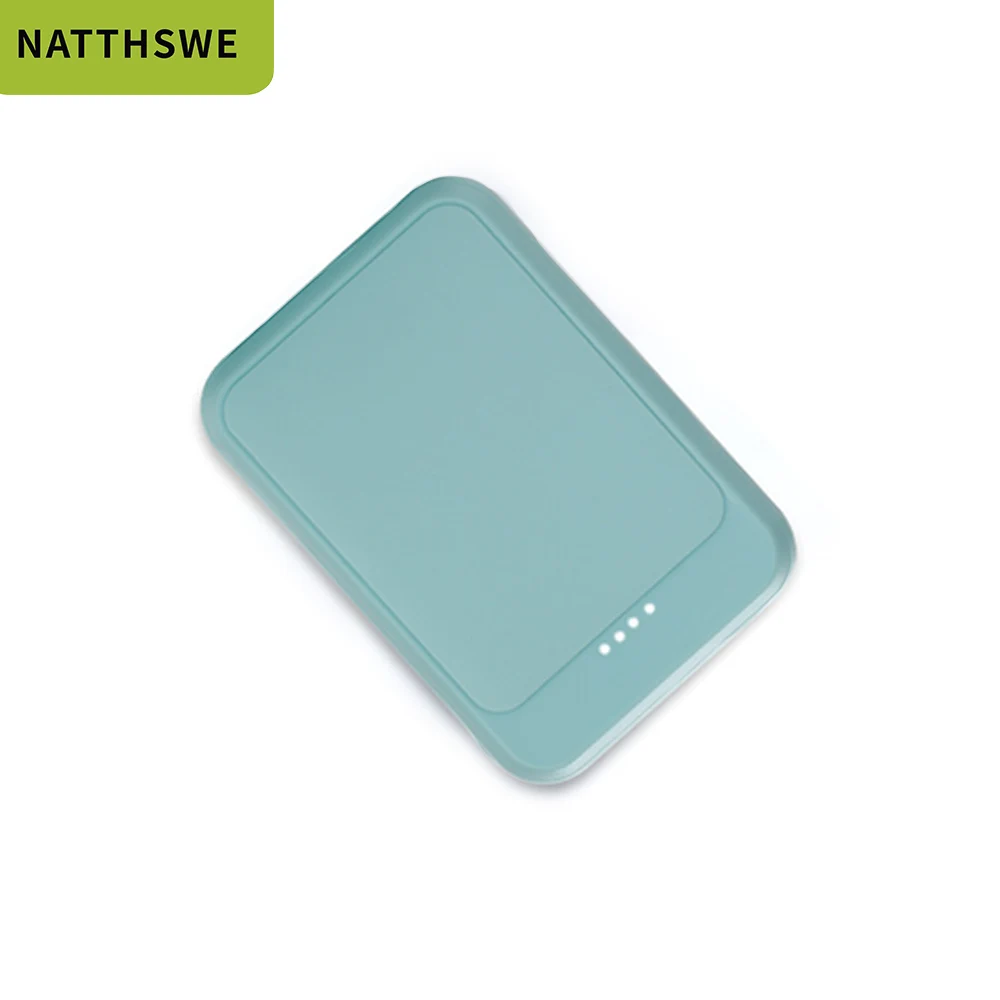 Зеленый NATTHSWE 16000 мАч Внешний аккумулятор usb type-C PD Быстрая зарядка для iPhone 11 Pro Max samsung Внешний аккумулятор - Цвет: Зеленый