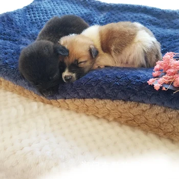 

Thicken Dog Blanket Autumn and Winter Teddy Golden Retriever Dog Blanket Kennel Cushion Quilt Cat Blanket Pet Supplies