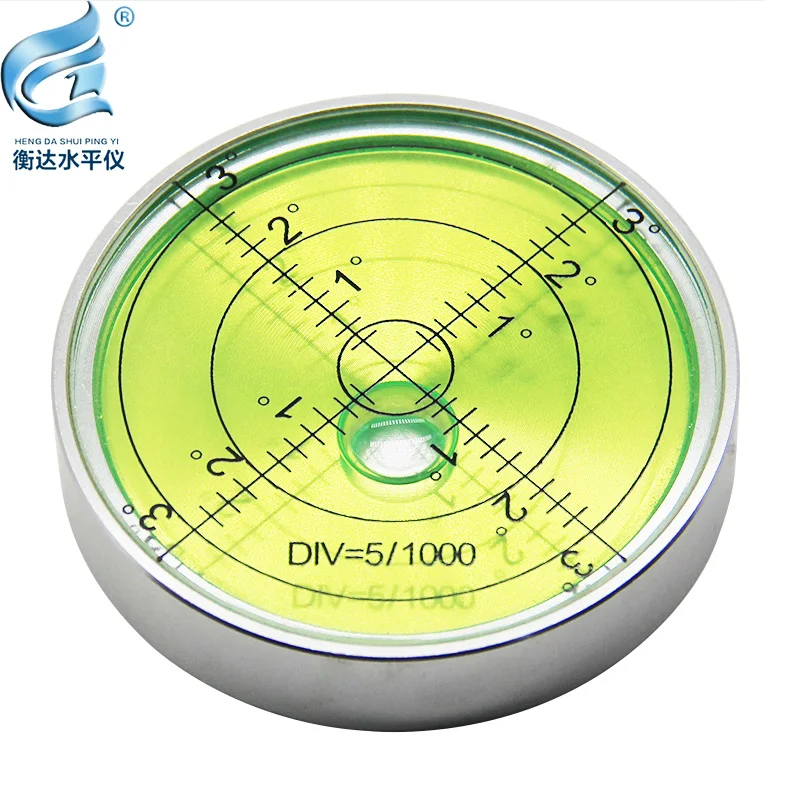 

Universal level bubble metal circular level high precision level