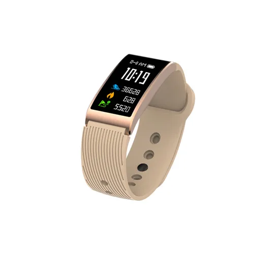 IP68 Waterproof Smart Fitness Bracelet GPS Tracker Pedometer Smart Watch Women Android reloj mujer relogio feminino clocks saati - Цвет: Хаки