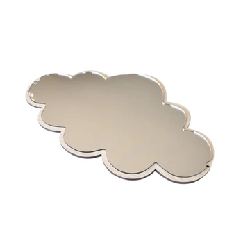 

Children Cartoon Decorative Mirror Bathroom Baby Room Wood Acrylic Mirror Frame Creative Home Art Wall Decorations