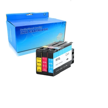 

( 1 Cayn,1 Magenta ,1Yellow ) Compatible for HP Printer Ink 950XL 951XL Compatible for Officejet pro 8610 8600 Printer