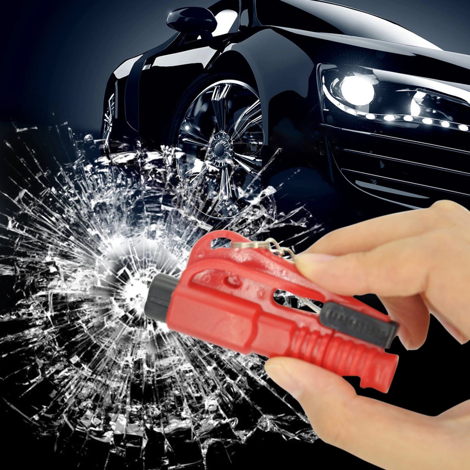 Весна Тип автомобиля Безопасность молоток аварийный с удар резак ремня