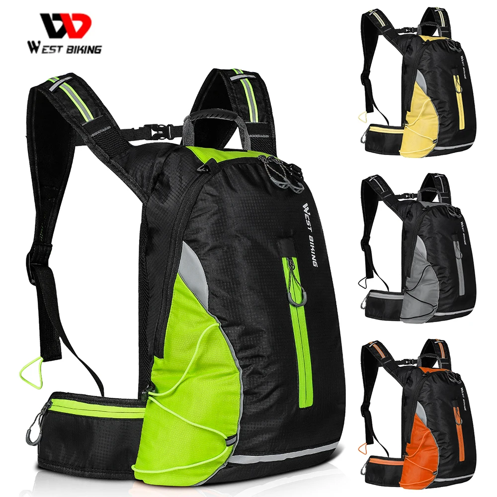 WEST BIKING Ultralight Bicycle Bag Portable Waterproof Sport Cycling Backpack10L