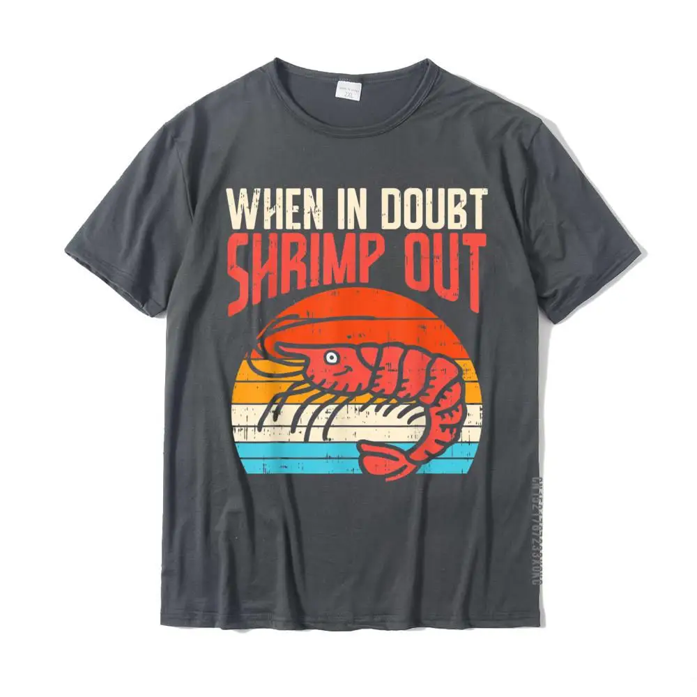 Tops & Tees Design Summer Autumn 2021 New Fashion Custom Short Sleeve Pure Cotton Round Collar Mens T Shirts Custom T-Shirt When In Doubt Shrimp Out Retro BJJ Brazilian Jiu Jitsu Gift T-Shirt__MZ21760 carbon