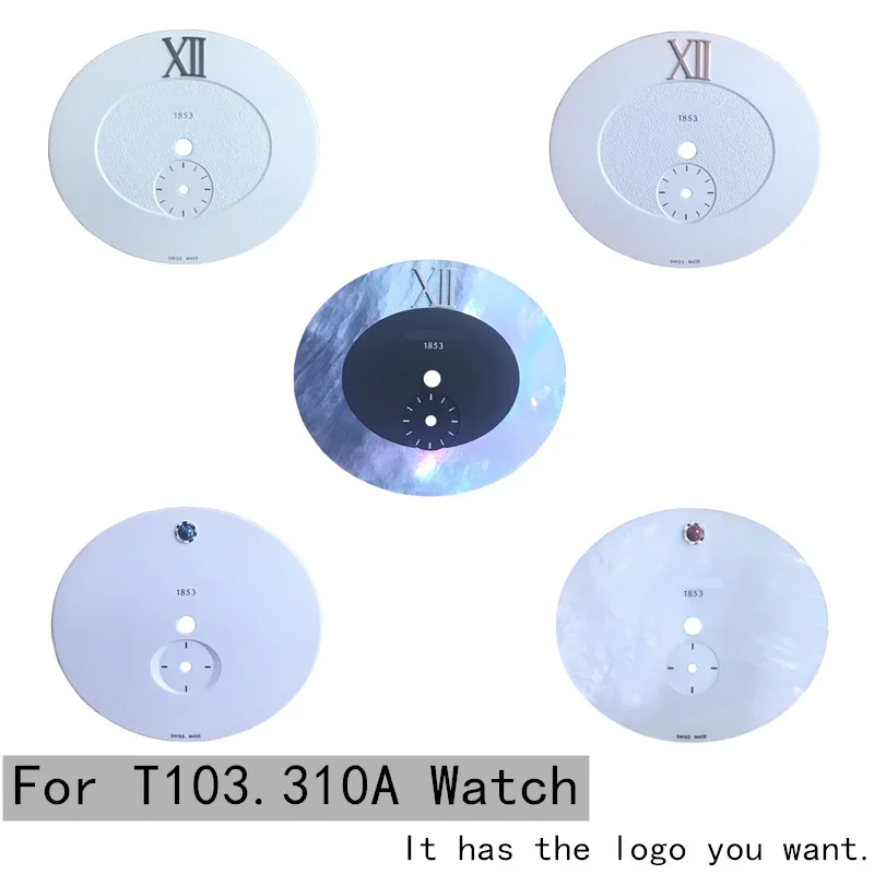 27,3 мм Циферблат для T103310A женские кварцевые часы T103 текстовые часы аксессуары T103310 запасные части