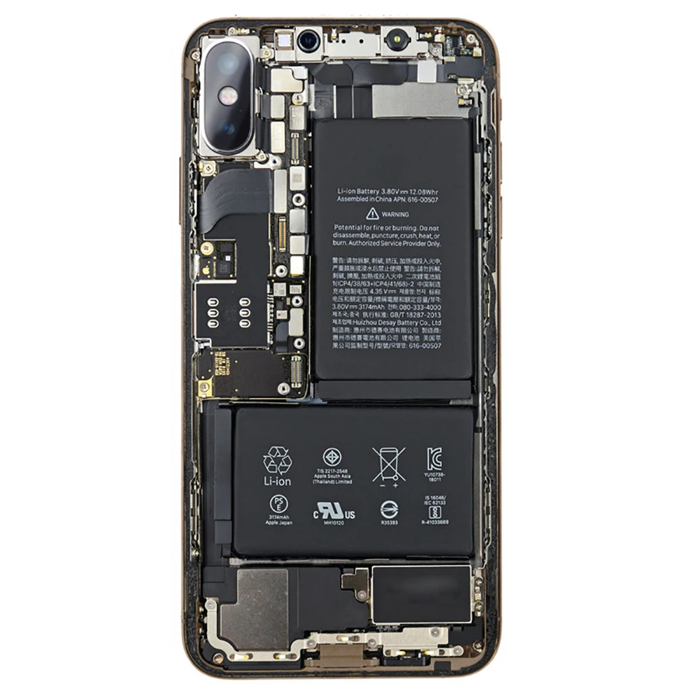 

Patch Lightweight Back Sticker Scratchproof Simulation Repair PVC Accurate Ultra Thin Protector Film Durable For IPhone XR