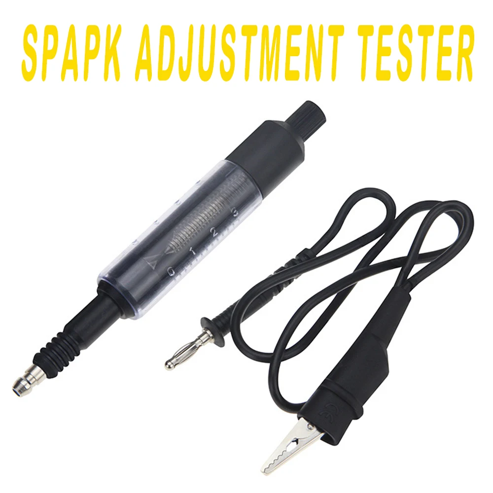 

Test Spark Plugs Tester Wires Coils Diagnostic Tool Coil Ignition System Tester Repair Tool Adjustable Car Spark Range