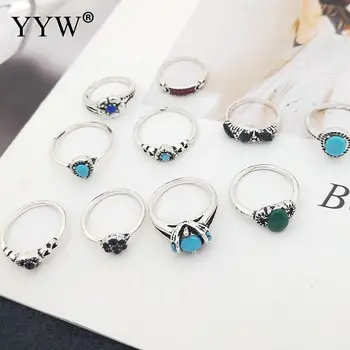

100pcs/Box Mixed Colors Rings Mix Style Rings Wedding Ring Women Mens Ring Jewelry For Mens Women Party Gift Wediing Band Rings